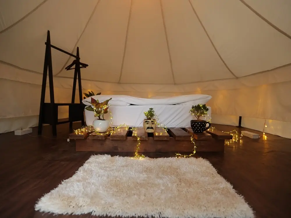 Panshet Camping Inside Tent